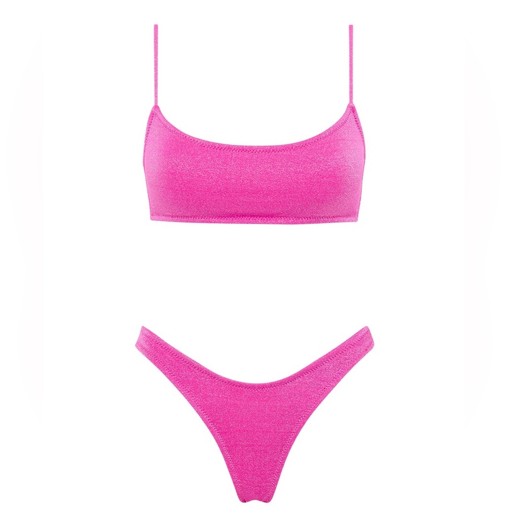 Pink Triangl Bikini